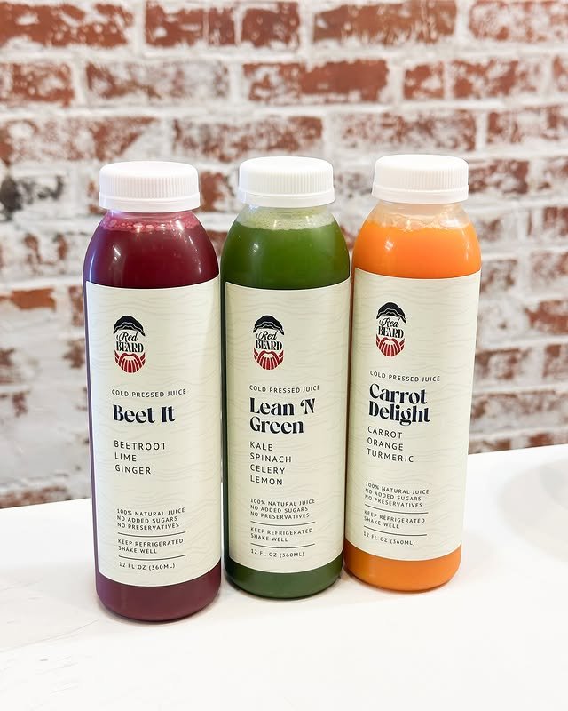 Cold pressed juices